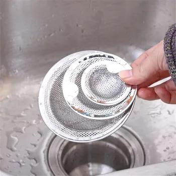 

Kitchen Sink Strainer Cover Floor Drain Plug Bath Catcher Drain Plug Sink Strainer Stainless Steel bath Sink Drain Waste Screen