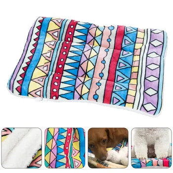 

Thickened Pet Blanket Comfortable Cat Dog Sleeping Mat Berber Fleece Dog Blanket