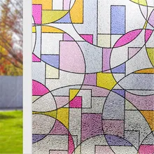 WXSHSH оконная пленка, не клейкая матовая стеклянная пленка, анти-УФ оконная наклейка, самоклеящаяся декоративная стеклянная наклейка s