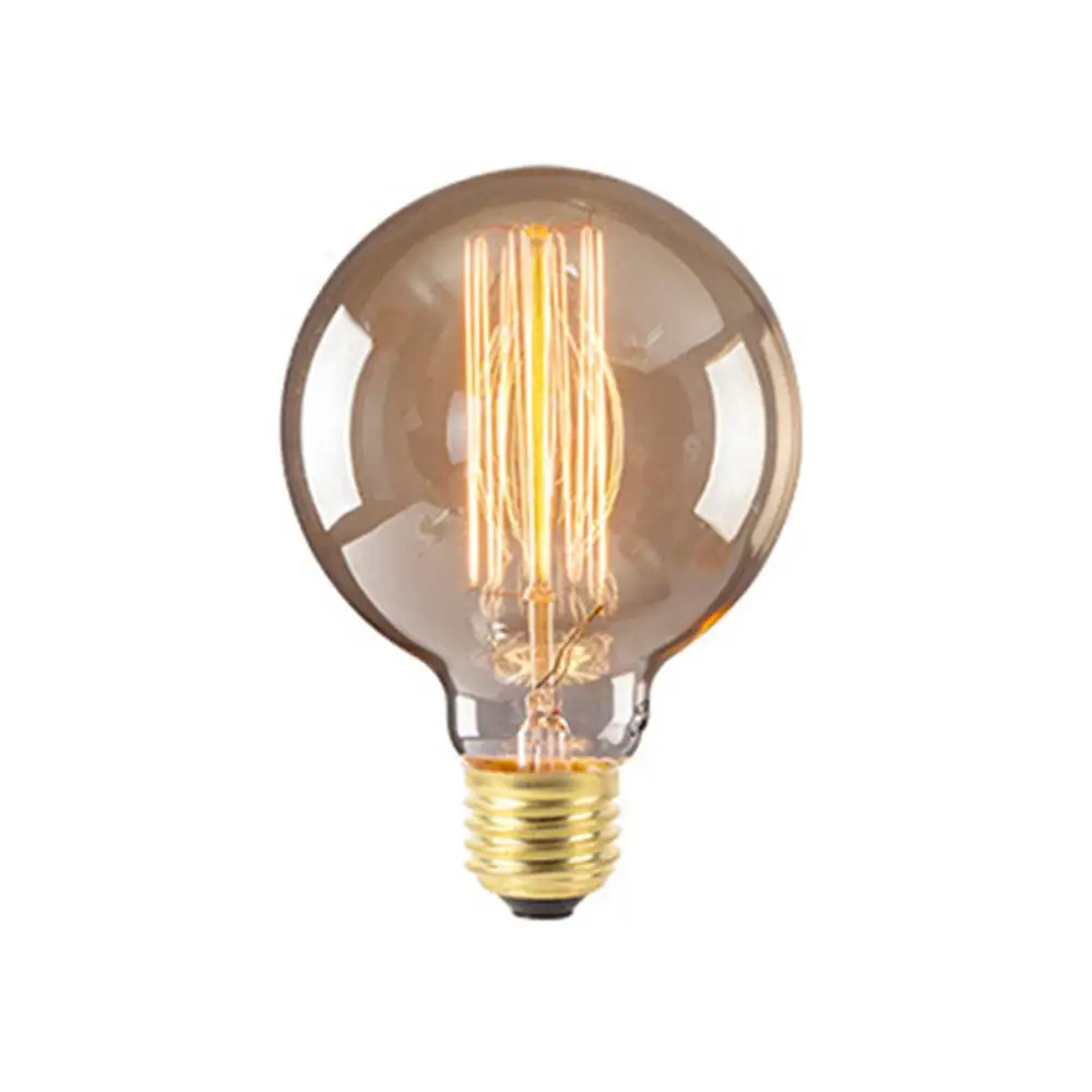G80 filament Ретро Edison led светильник лампочка E27 220V ST64 G80 G95 G125 лампа накаливания Подвесная лампа-канделябр дома Винтаж Декор лампада - Цвет: G80 filament