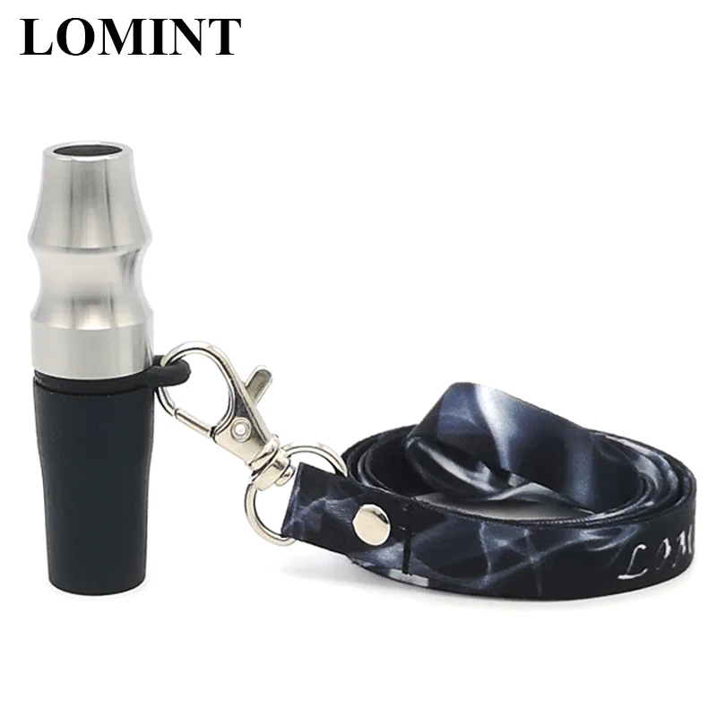 Stainless Steel Aluminum Alloy Hookah Mouthpieces Shisha Mouth Tips LOMINT LM-M046 hookah mouthpieces