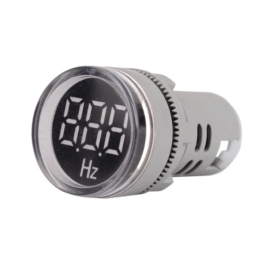 SINOTIMER ST16HZ-01 светодиодный вольтметр с подсветкой тестер электроэнергии Герц переменного тока Индикатор Частоты сигнальные лампы тестер 20-75 Гц