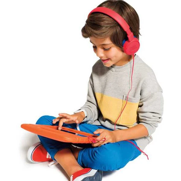 Наушники накладные JBL JR300 1м красный проводные