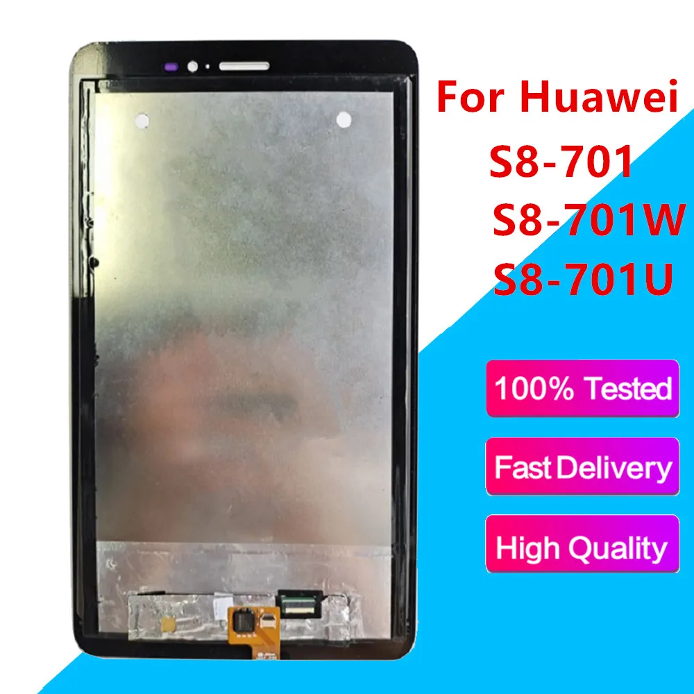 Жк дисплей с дигитайзером сенсорного экрана полная сборка замена для Huawei MediaPad T1 8