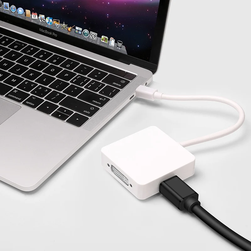 Mini DisplayPort to HDMI DVI DP Dispaly port Adapter 3 in 1 Thunderbolt HDMI Converter Mini DP Audio Video Cable HDMI Switcher