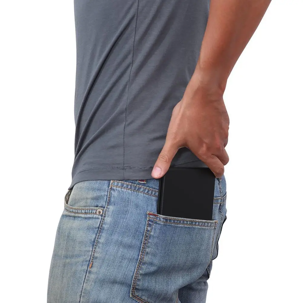 Складная Bluetooth клавиатура перезаряжаемая полноразмерная клавиатура для iPhone iPad IOS Mac Android Phone Tablet R20