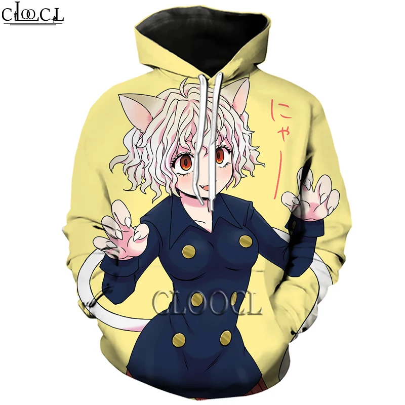 

HX Popular Japanese Anime Hunter X Hunter 3D Print Men Women Fashion Harajuku Hip Hop Hoodies Casual Streetwear Tops