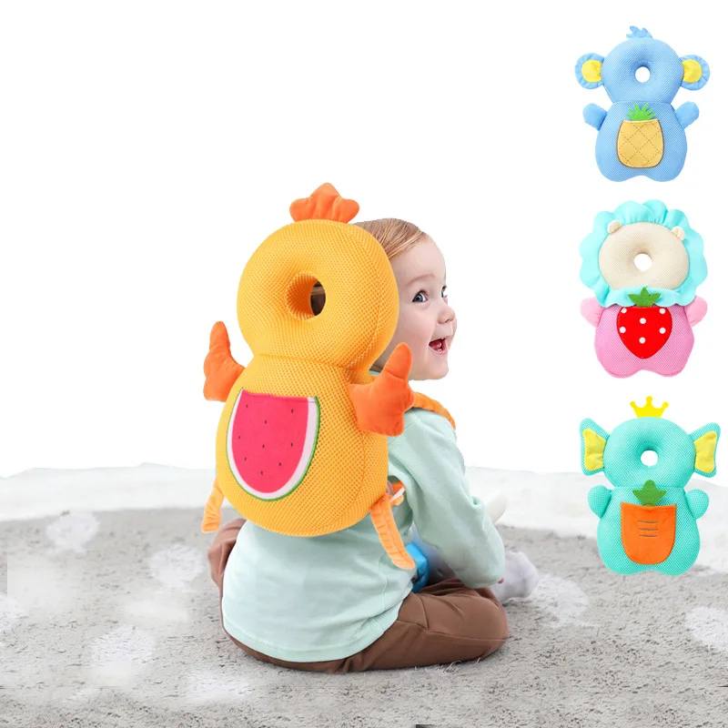 

Baby Pillow Soft Head Protection Pillow Newborn Toddler Pillow PP Cotton Rebound Baby Head Protection Cushion Baby Safe Care