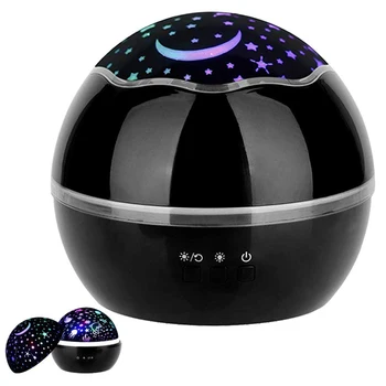 

Rotating Night Light Projector Lamp Starry Sky Master Children Night Lamp Projection Christmas Light Sleeping Led Birthday Gift