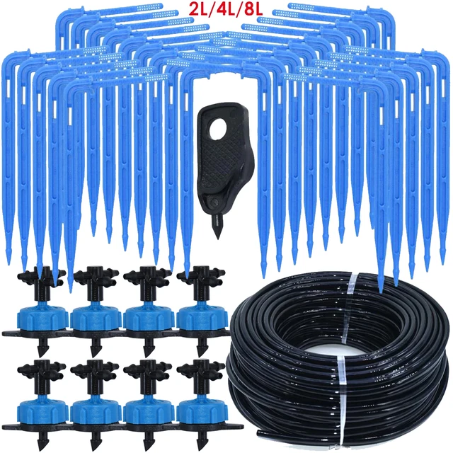 Drip Irrigation Emitters - 100Pcs Bend Arrow Sprinklers For Garden Watering
