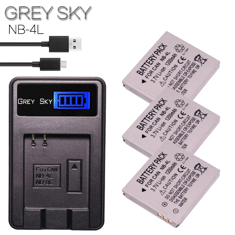 Nb4l Nb4l Nb 4l Battery For Canon Ixus 30 40 50 55 65 80 100 120 110
