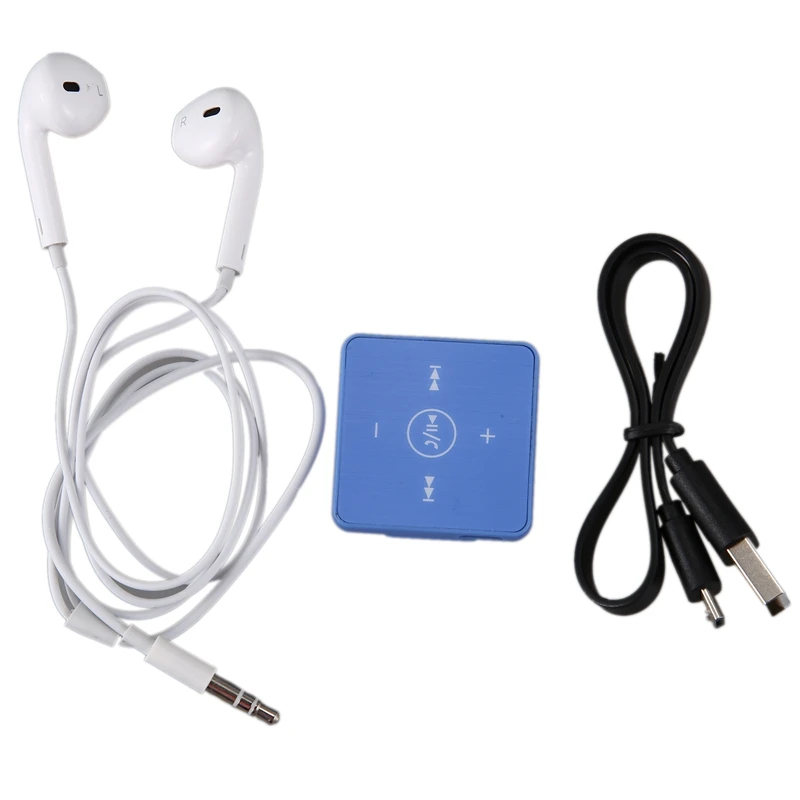 Portable Headset Mini Clip on Bluetooth Headset Wireless Headset with Microphone o Receiver Adapter
