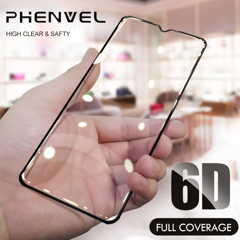 

Oleophobic Glass For xiaomi redmi note 7 8T 8 pro Screen Protector Full Cover Anti-Explosion Mi 9 Lite Se A3 6D Tempered Glass