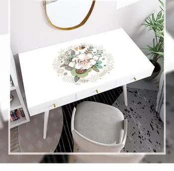 

2020 New No Smell Pvc Table Cloths Rectangular Plastic Table Covers Mats Crystal Boards Pads 1.5mm Thick High Quality Mat Decor