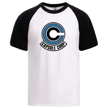 

Capsule Corp Vegeta Mens Tshirt Dragon Ball Cool Short Sleeve T shirt 2020 Hot Sell Sportswear Tshirt Cotton Loose Raglan Tshirt