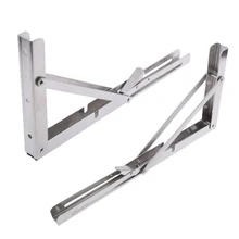 2 шт 304 нержавеющая сталь складная лодка скамейка полка стол кронштейн 8' 14'