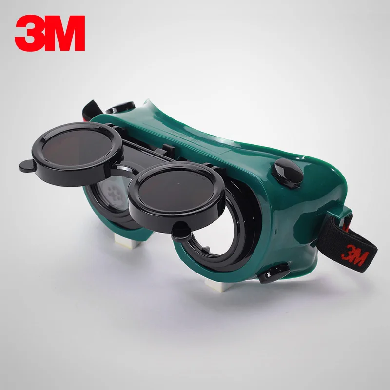 

3M Import Welding Glasses Fire Prevention Flower Anti-Shock Eye-protection Goggles Anti-Glare Welding Glasses Jiang Men Labor Sa
