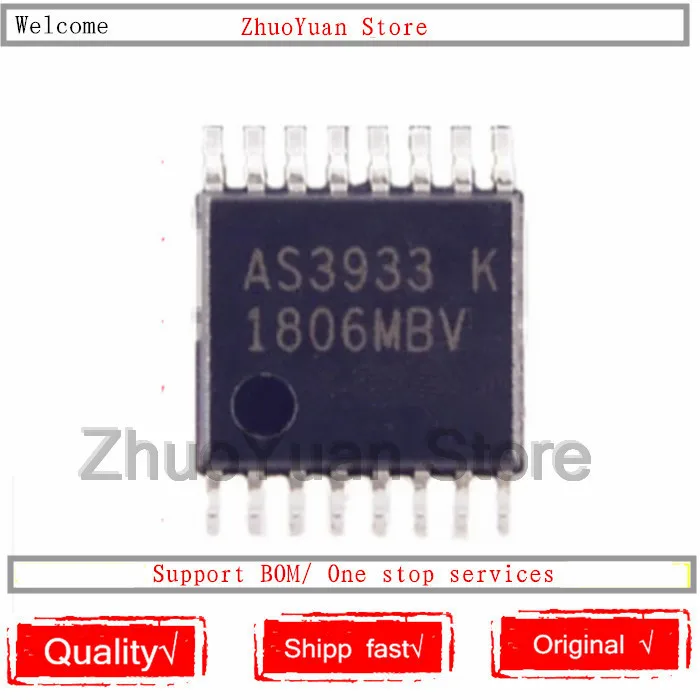 

1PCS/lot AS3933 AS3933-BTST A3933 B TSSOP16 New original IC chip