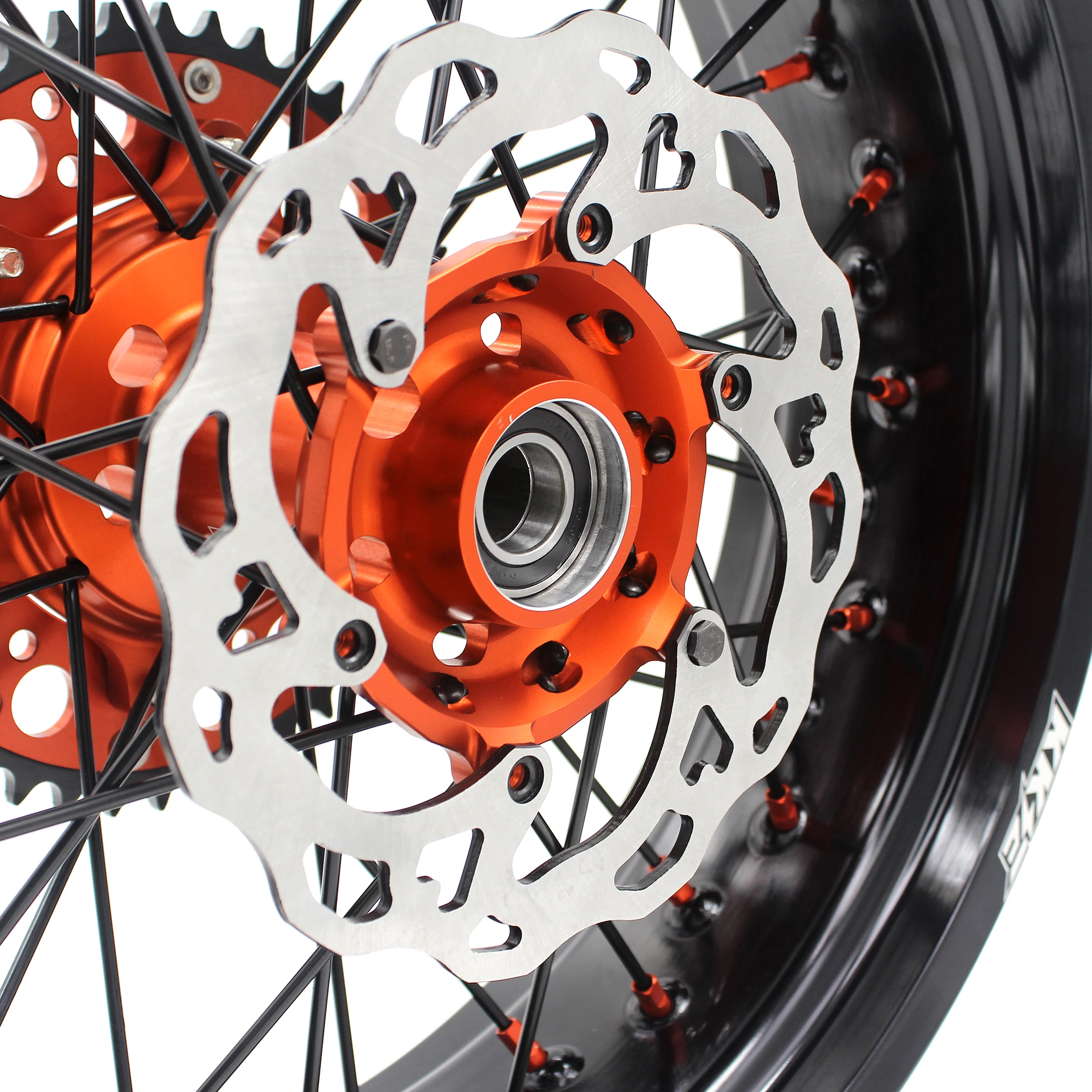 KKE 3 5/5 0 супермото спицевые колеса комплект для KTM SX EXC F XC W 125 150 200 250 300 350 400 525 2003 2020