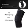 Veidoorn 1PCS Compression Knee Support Sleeve Protector Elastic Kneepad Brace Springs gym Sports basketball Volleyball Running ► Photo 3/6