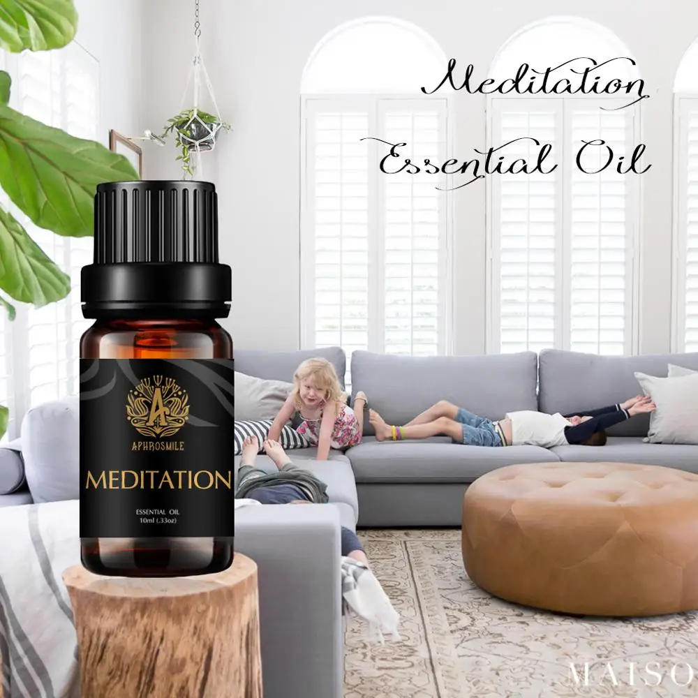 Aceites Esenciales para meditación, aceites para aromaterapia de la