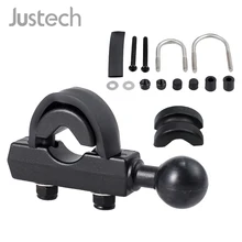 Justech Универсальный мотоцикл тормоз/сцепление руль крепление с " шариком для RAM-B-309-7 DIY алюминиевый руль кронштейн