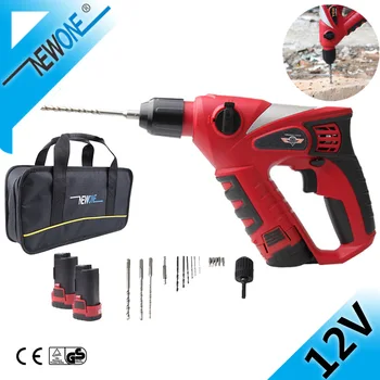 

HEPHAESTUS 12V Cordless Impact Drill Multi-function Electric Hammer 360 Degree Rotary Power Tools Screwdriver DC Power Tool