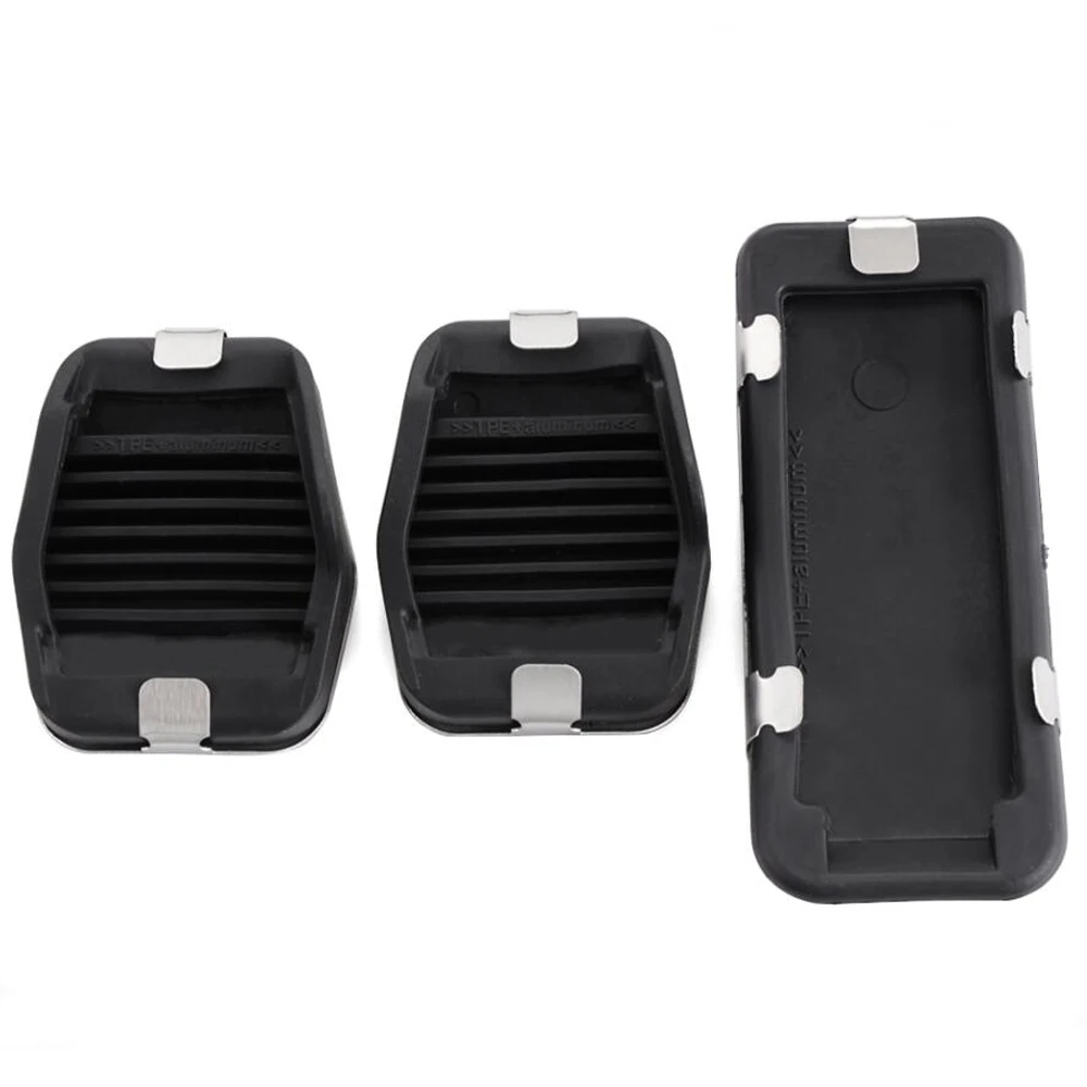 Stainless steel Pedal Pads Cover for Ford Focus 2 Focus 3 Focus 4 MK2 MK3 MK4 RS ST 2005 -,car accessories,car pedals,pedal cover,stainless steel pedal cover