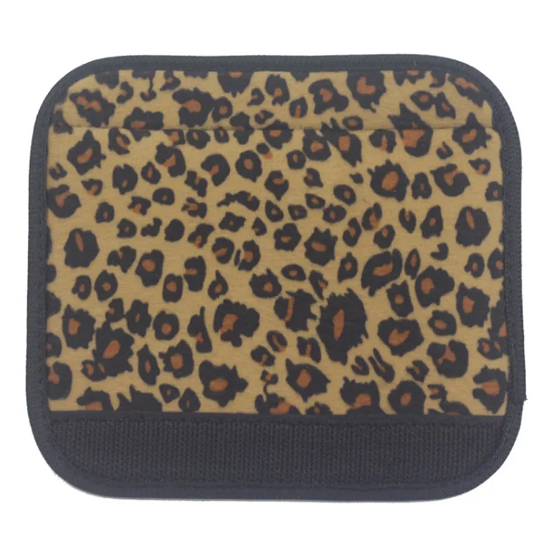 leopard Тележка защитный рукав перчатки костюм чехол Чехол для ручки багажа хозяйка Путешествия Тележка чехол Аксессуары для путешествий запчасти - Цвет: leopard