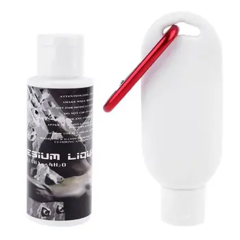 

50ml Liquid Chalk Sports Magnesium Powder Anti Slip Cream for Rope Fitness Suspension Trainer Fat Grip Weight Lifting Climbing