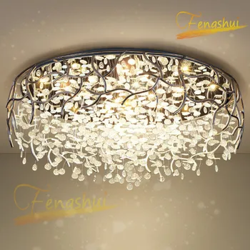 

Modern Luxury LED Ceiling Lamp Lighting Modern Light Luxury Crystal Ceiling Light for Creative Living Room Bedroom Loft Lamps