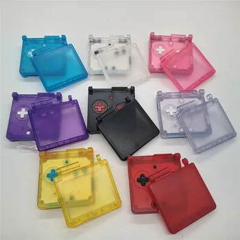 

Colorful Transparent Housing Shell Set for Nintend GBA SP Game Console Replacement Protective Cover Case for GBA SP Repair Parts
