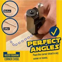 

Woodworking Right Angle Punch Chisel Wood Carving Corner Chisel Hand Tool Square Hinge Right Angle Woodworking Punching Tools