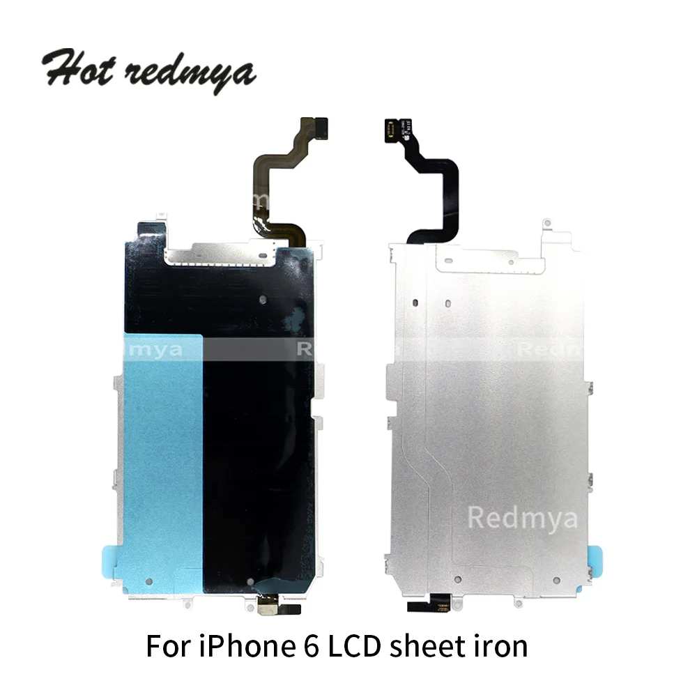

LCD Screen Back Metal Plate Shield with Home Button Expand Flex Cable Replacment Parts For iPhone 6 6G Plus LCD Metal Brackets