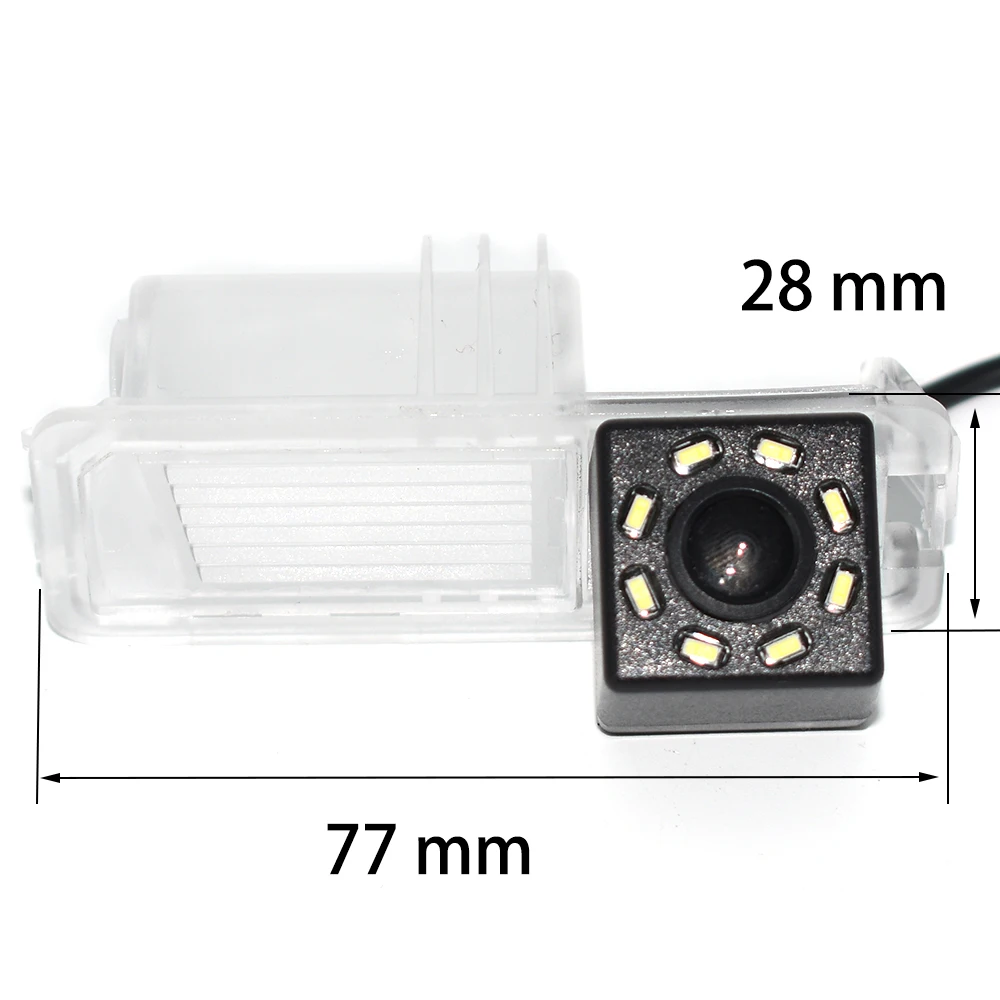 ZJCGO CCD HD Car Rear View Reverse Back Up Parking Waterproof Camera For Porsche Macan Cayenne S GTS Turbo 95B for Skoda Yeti