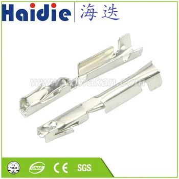 

Free shipping 100pcs auto 0.6 small terminal crimp pins used for auto 81pin ECU connector DJ623A-0.6×0.6A loose terminals