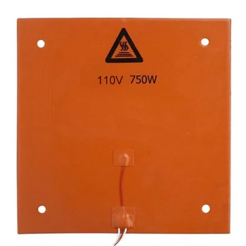 

Silicone Heater 310x310mm 110/220V 750W Heating Pad For Creality CR- 10 Printer