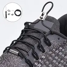 2 шт дети взрослые Светоотражающие эластичные шнурки кроссовки кружева регулируемые шнурки