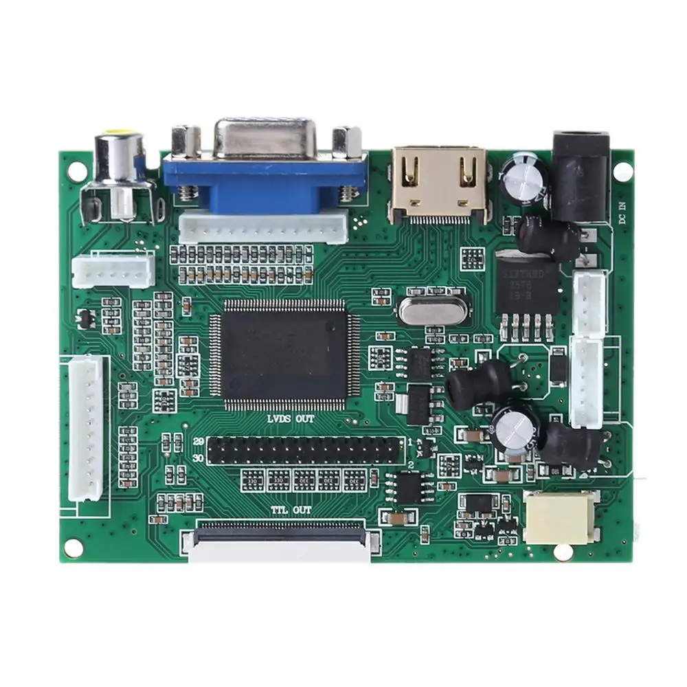 1 компл. Дистанционное управление HdMI VGA 2AV 50PIN для AT070TN90 92 94 Модуль платы драйвера