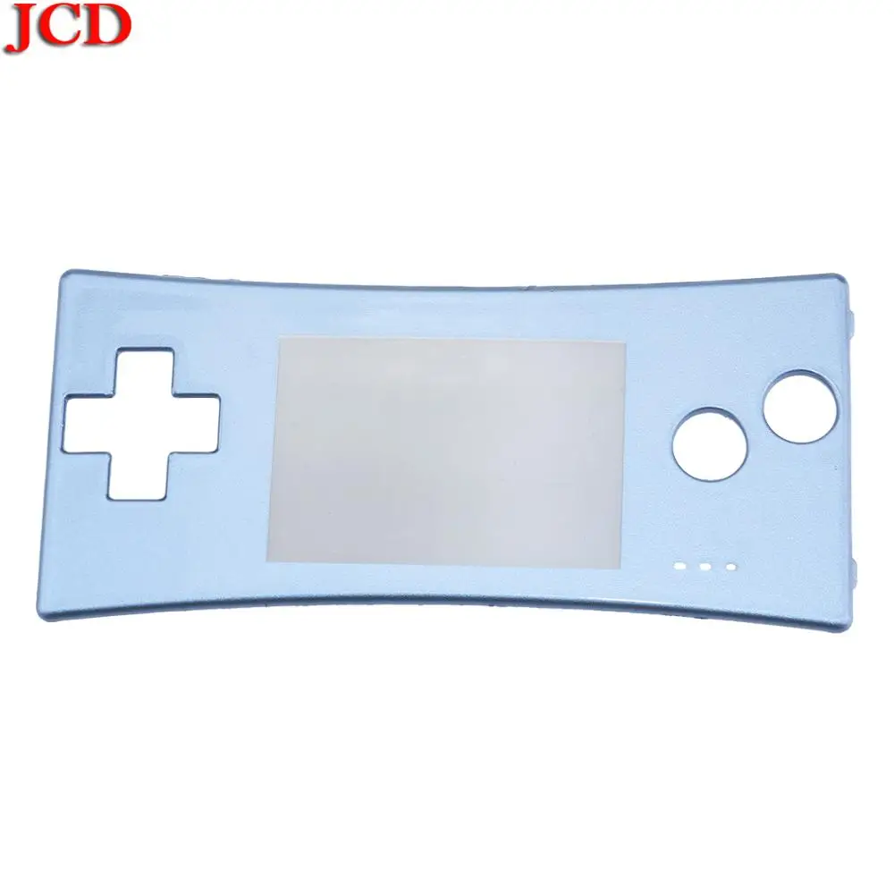 JCD цвет синий, черный; большие размеры красное серебро для Gameboy Micro крышка модный стиль Лицевая панель крышки для GBM Системы передняя часть корпуса чехол