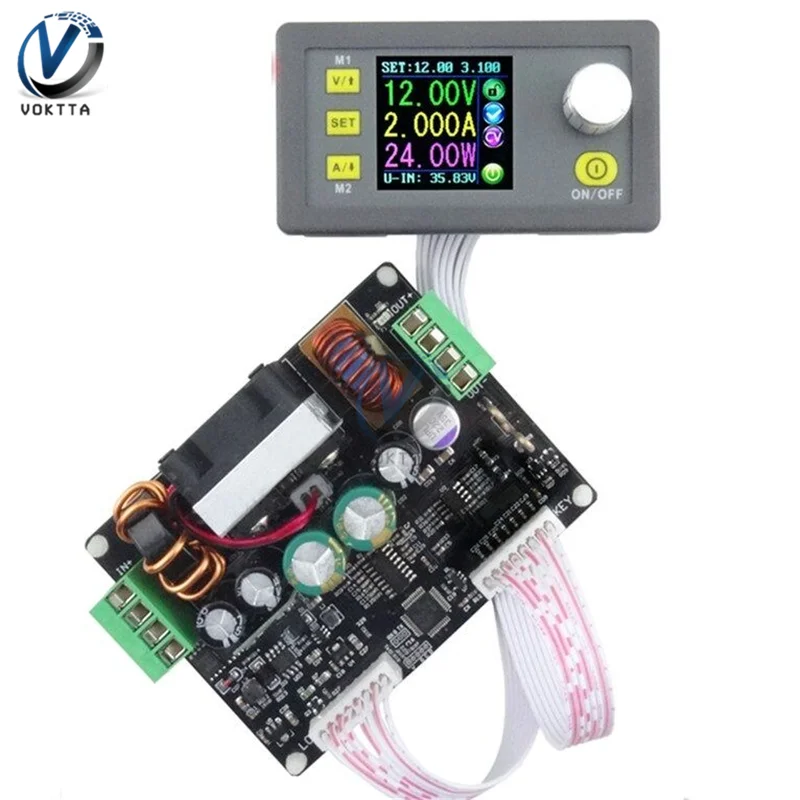DPH3205 DC6-40V цифровой контроль импульсный регулятор блок питания интегрированный измеритель напряжения тока 160 Вт регулируемый модуль питания