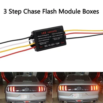 

New Arrival High Quality Flash Module Boxes 3 Step Sequential Universal For Car Turn Signal LigBTE