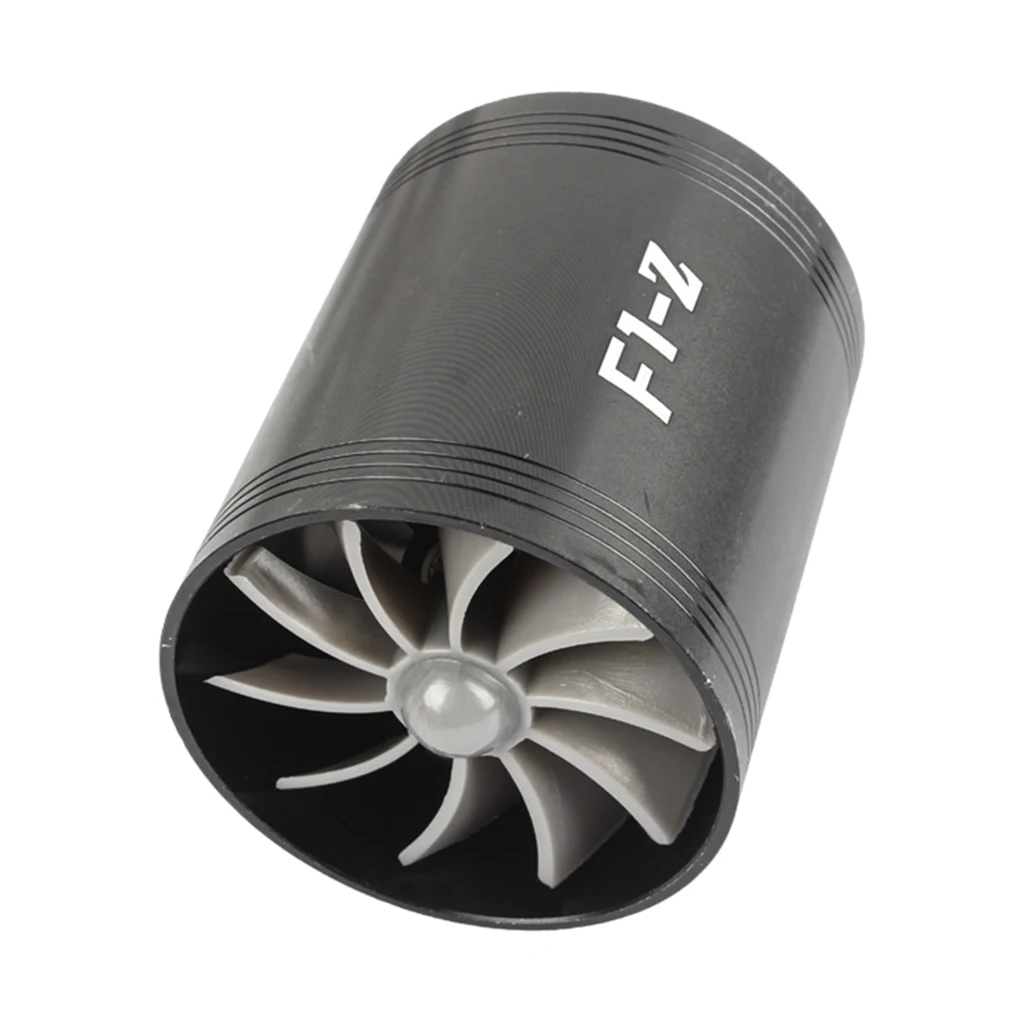 Universal Car Turbocharger Twin Fan Super Charger Turbo Easy installation