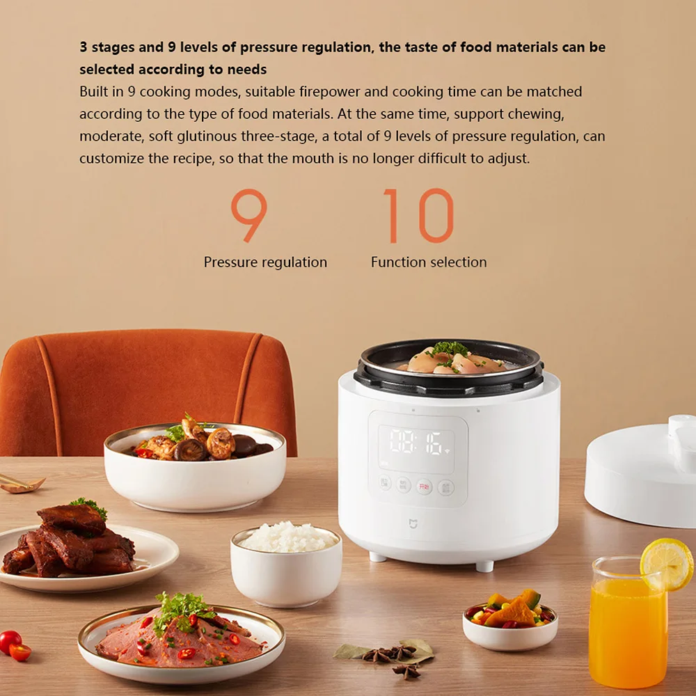Xiaomi Mijia Smart Electric Pressure Cooker 2.5L APP Control 11
