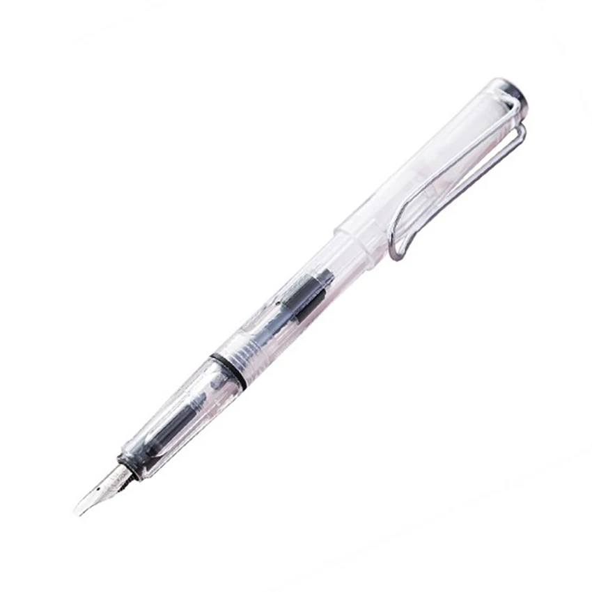 

0.7/1.1/1.5/1.9/2.5/2.9mm Transparent Parallel Pen Stainless Steel Tip Art Artwork Ink Pen For Student Drawing Writing Tools