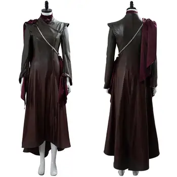 

of Thrones Season 8 Cosplay Daenerys Targaryen Costume Dress Dany Gown Wome Outfit Halloween Carnival Costume Tailor Made