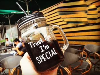 

2018 Fruit Mason Jar Bottle Colored Bar Cup Coffee mug with handle glass Mug Office Lovers beer wine Glass jar Gifts