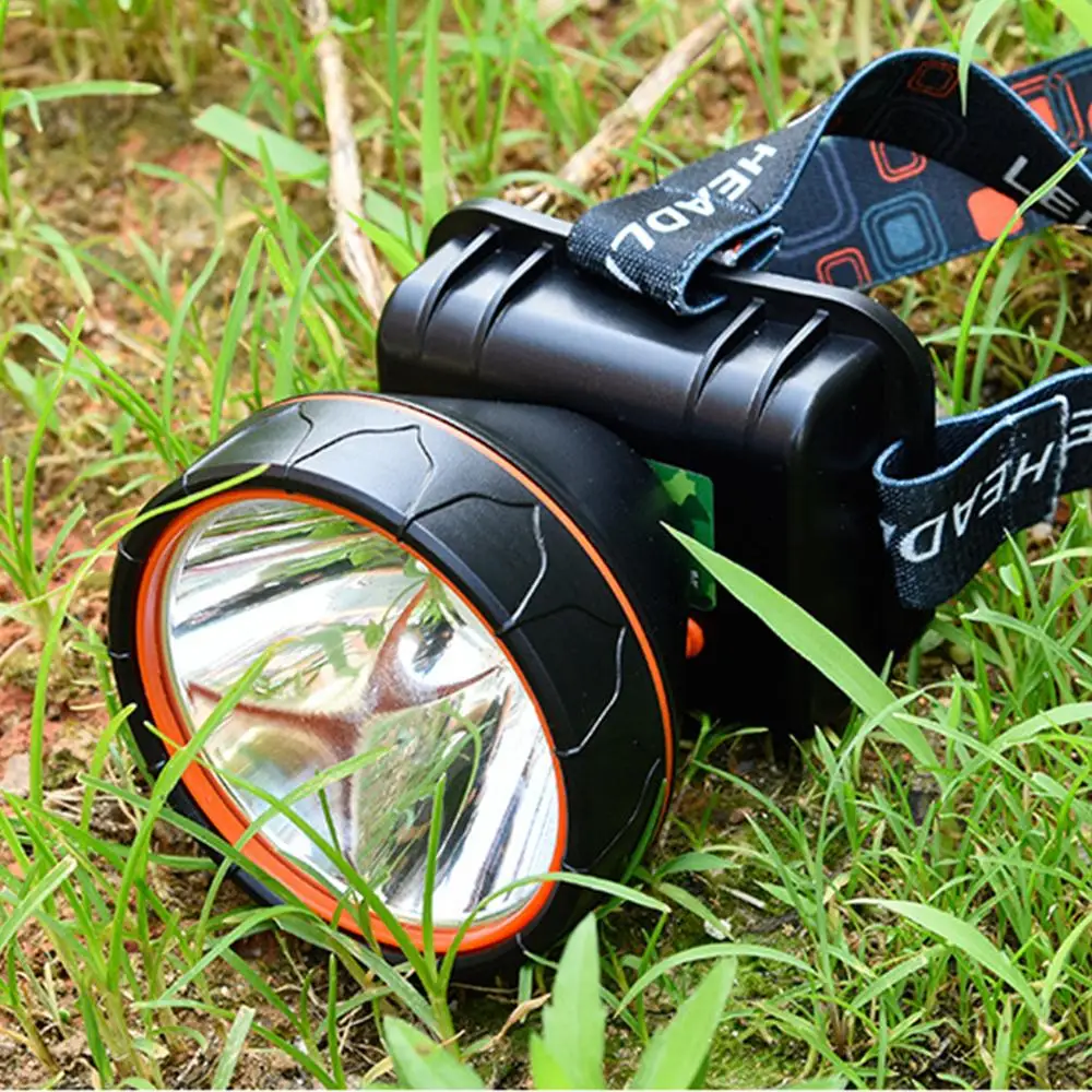 Налобный фонарь перезаряжаемый, налобный фонарь, налобный светильник, 2 режима, 5 Вт, спортивные товары, светильник для бега, для рыбалки, туризма, велосипеда