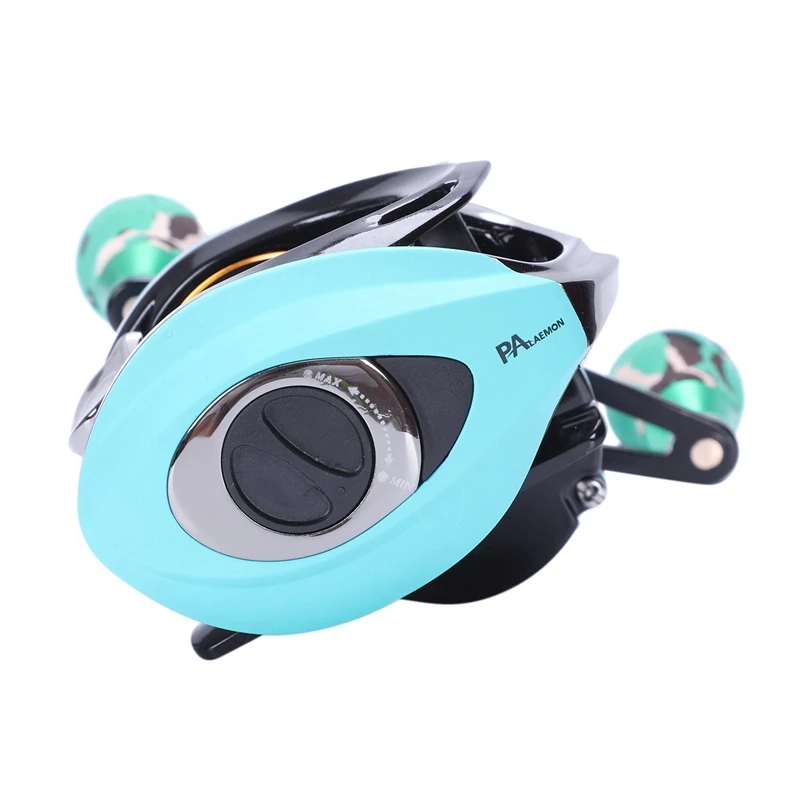 10+1BB Super Light Baitcasting Reel Dual Brake System Freshwater Baitcasting Fishing Reel 8kg Drag Superlarge Line Capacity