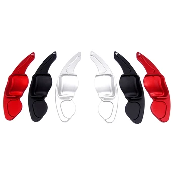 

1 Pair Car Accesories Steering wheel shift paddle for VW Tiguan Golf 6 MK5 MK6 Jetta GTI R20 R36 CC Scirocco Shifter Extension